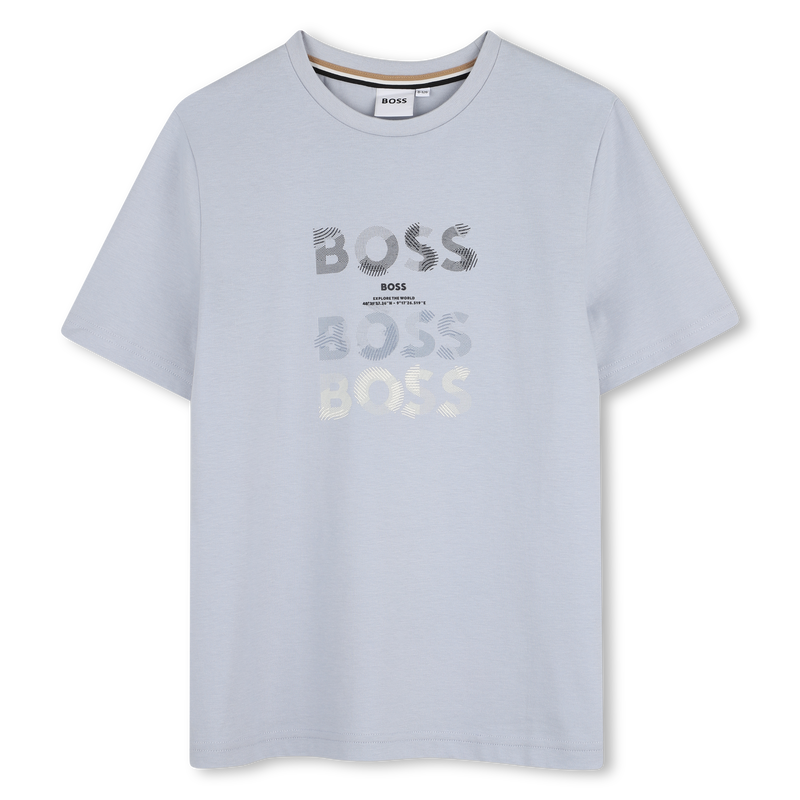 T-shirt met korte mouwen BOSS 
                        BOY