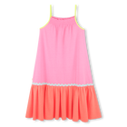 Lange tweekleurige jurk BILLIEBLUSH 
                    GIRL