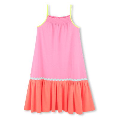 Lange tweekleurige jurk BILLIEBLUSH GIRL