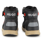 Enkellaarsjes met veters HUGO 
                    BOY