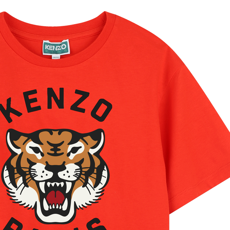 Katoenen T-shirt met print KENZO KIDS 
                        BOY
