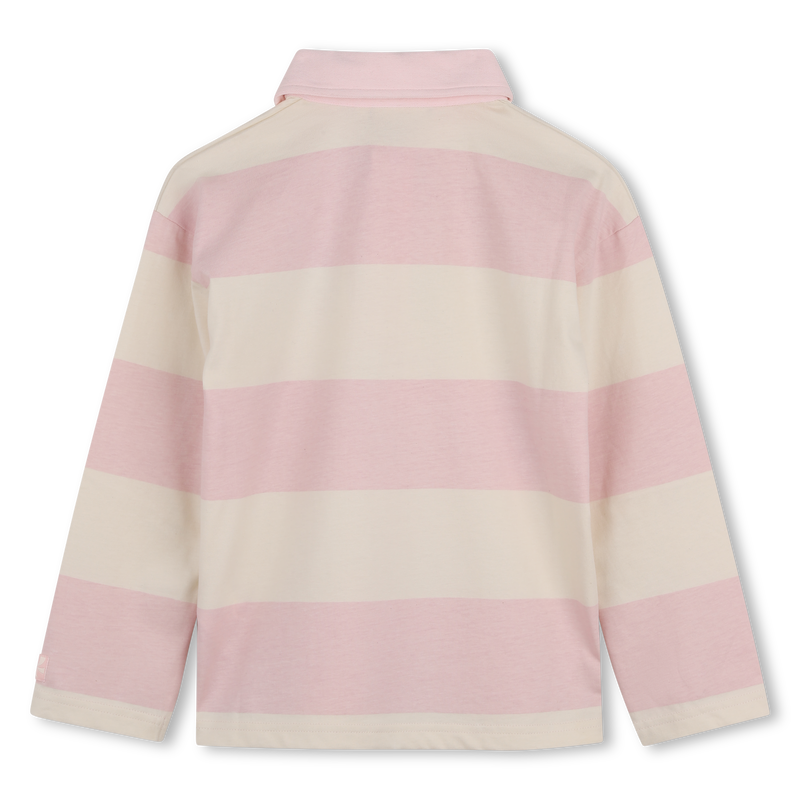 Polo met lange mouwen KIDS AROUND 
                        GIRL