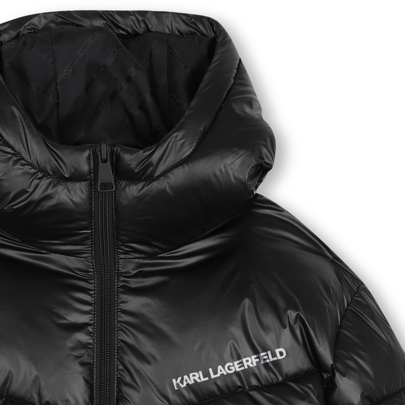 Hoofddoek met capuchon KARL LAGERFELD KIDS 
                        GIRL