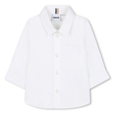 Katoenen overhemd lange mouwen BOSS BOY