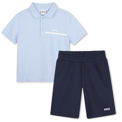 POLO + KORTE BROEK SET BOSS BOY