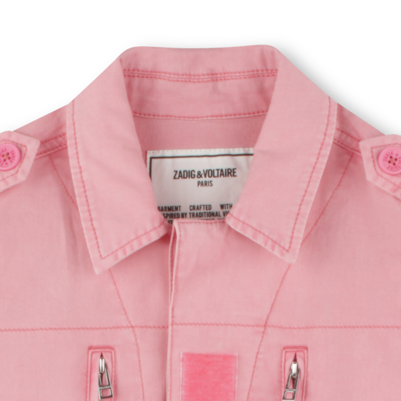 Militair vest met knopen ZADIG & VOLTAIRE 
                        GIRL