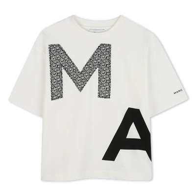 Tweekleurig katoenen T-shirt MARC JACOBS BOY
