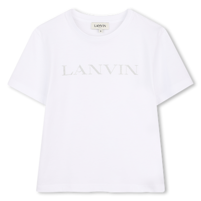 T-SHIRT MET KORTE MOUWEN LANVIN GIRL