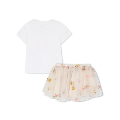 Jupette en T-shirt GIVENCHY MEISJE