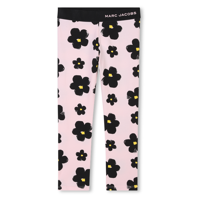 Legging met margrietprint MARC JACOBS 
                        GIRL