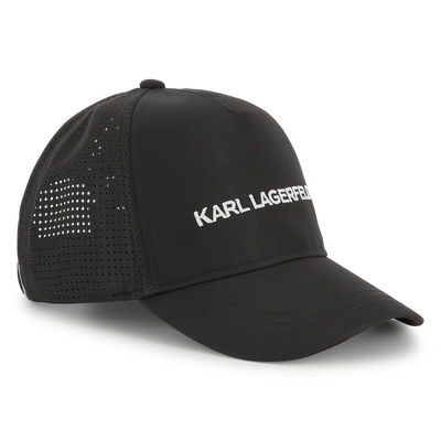 Verstelbare geborduurde pet KARL LAGERFELD KIDS BOY