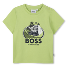 T-shirt met korte mouwen BOSS 
                    BOY