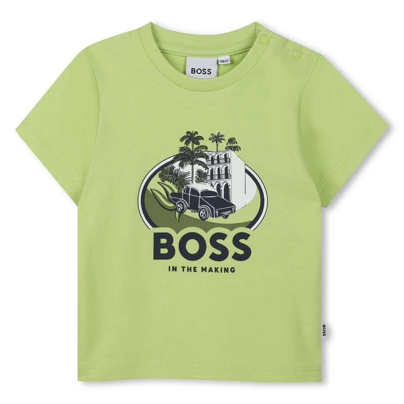 T-shirt met korte mouwen BOSS 
                        BOY