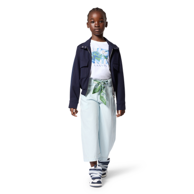 T-SHIRT MET KORTE MOUWEN LANVIN GIRL