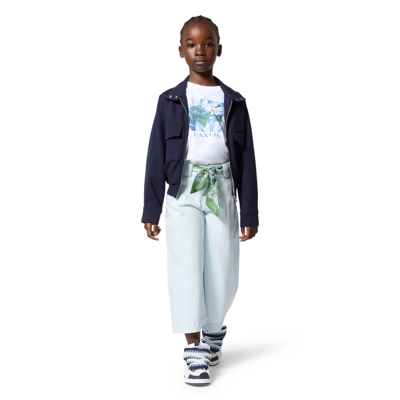 T-SHIRT MET KORTE MOUWEN LANVIN 
                        GIRL