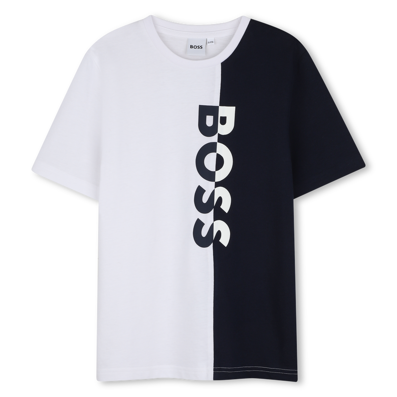T-SHIRT MET KORTE MOUWEN BOSS 
                        BOY