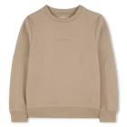 Overgeverfd sweatshirt, DONKER BEIGE, hi-res