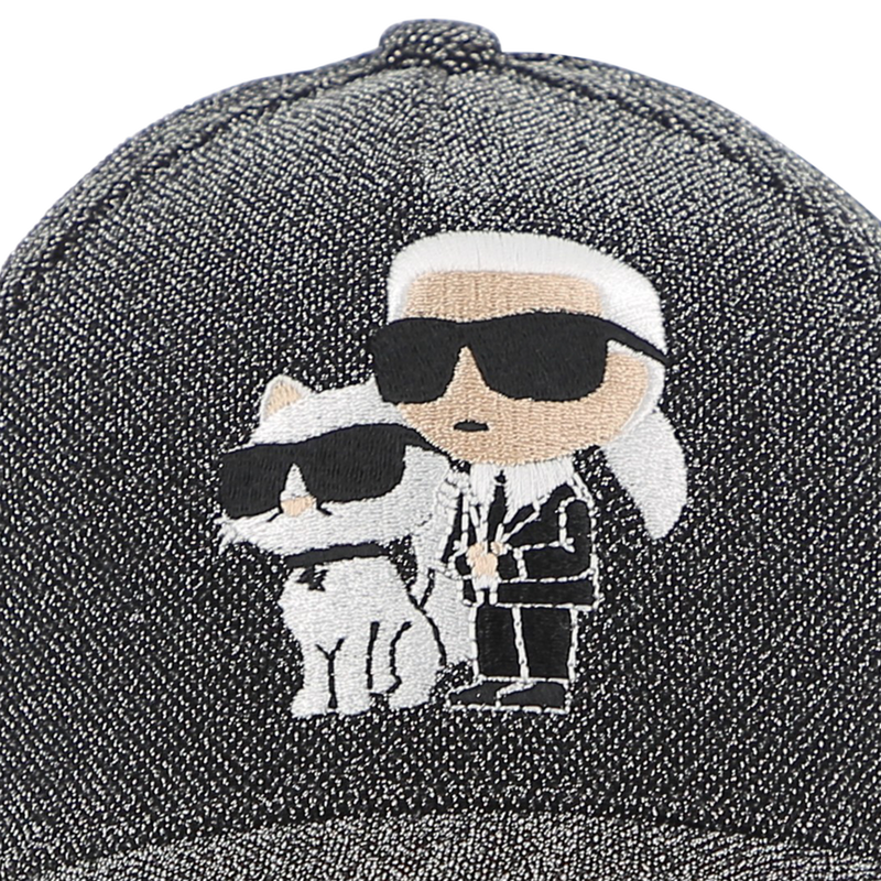 Pet met verstelbare sluiting KARL LAGERFELD KIDS 
                        GIRL