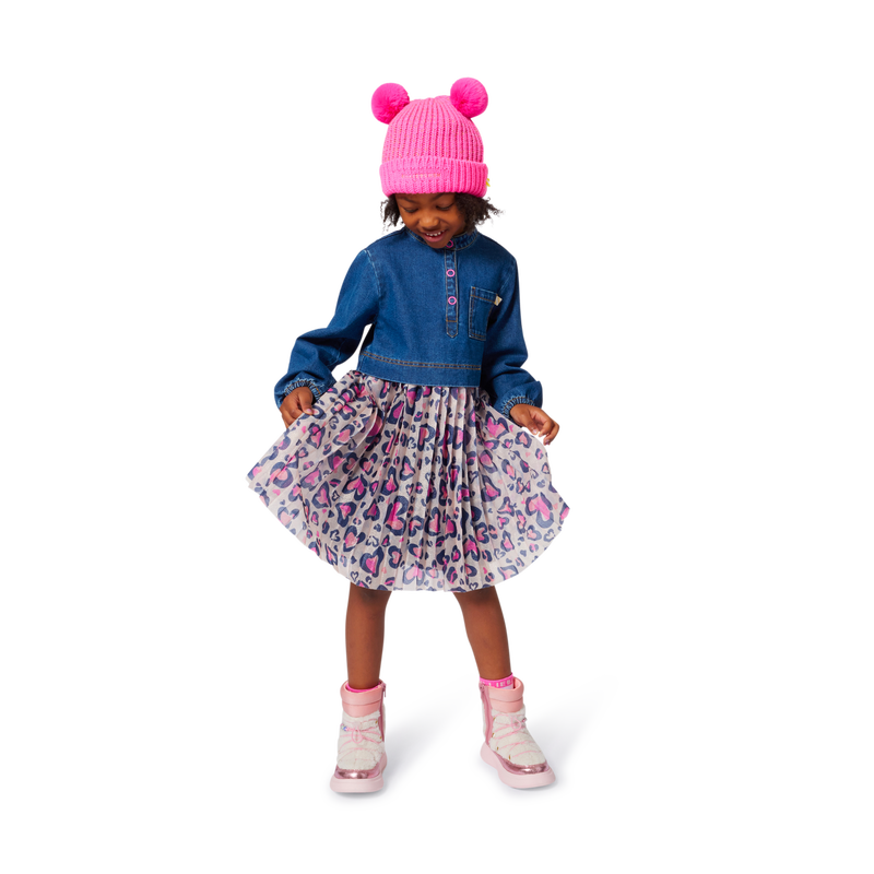 Dubbele pompom muts BILLIEBLUSH 
                        GIRL