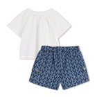 Shorts en t-shirt set MICHAEL KORS 
                    GIRL