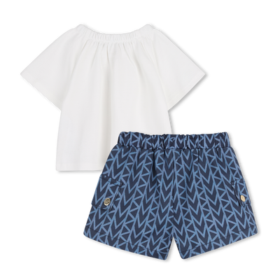 SHORTS EN T-SHIRT SET MICHAEL KORS GIRL
