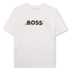 T-SHIRT KORTE MOUWEN, WIT, hi-res