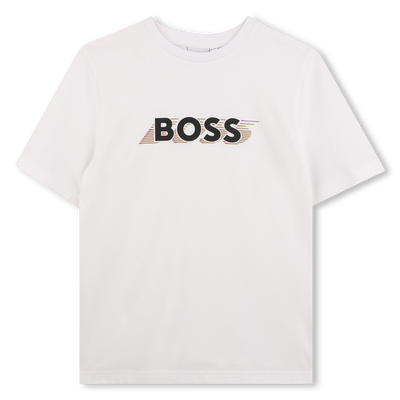 T-SHIRT KORTE MOUWEN BOSS JONGEN