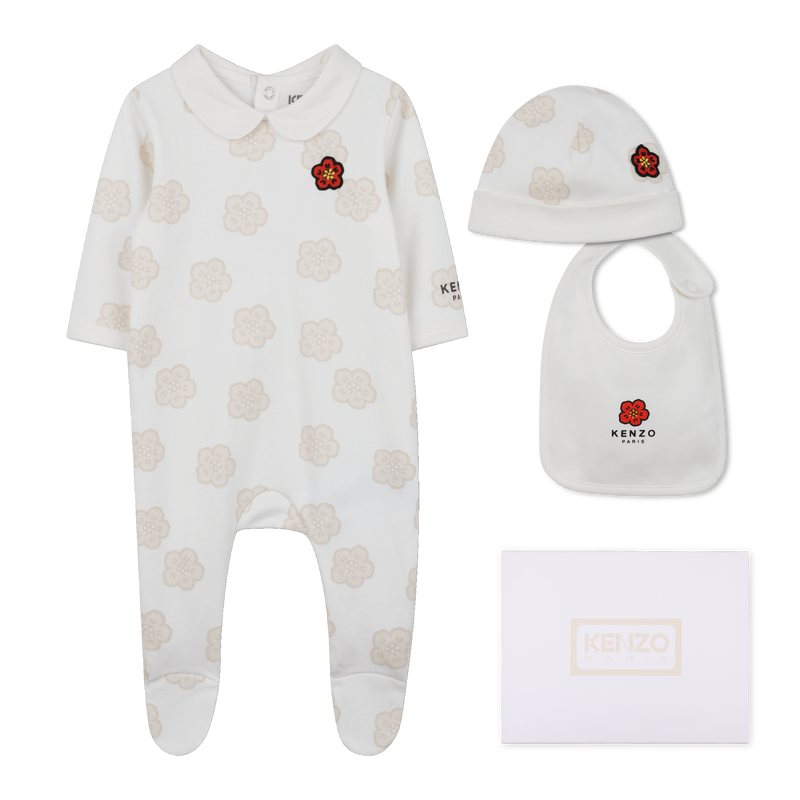 Pyjama set, muts en slabbetje KENZO KIDS 
                        UNISEX