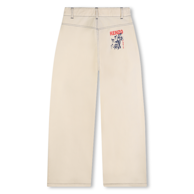 GEPLOOIDE BROEK KENZO KIDS 
                        GIRL