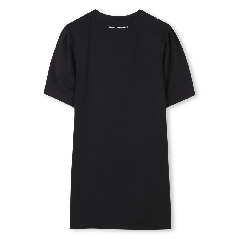 Jurk met korte mouwen KARL LAGERFELD KIDS 
                        GIRL
