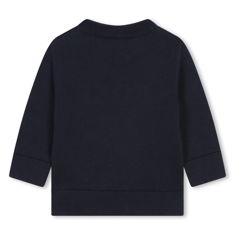 Katoenen trui met logo BOSS 
                        BOY