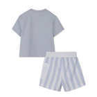 T-shirt + korte broek set BOSS 
                    BOY