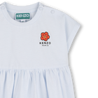 Jurk gerimpeld in de taille KENZO KIDS 
                    GIRL