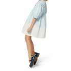 Wijde jurk in twee kleuren KENZO KIDS 
                    GIRL
