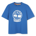 Tweekleurig T-shirt met logo, OCEANIA, hi-res