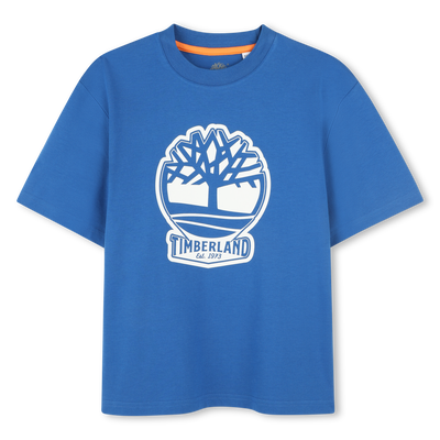 Tweekleurig T-shirt met logo TIMBERLAND BOY