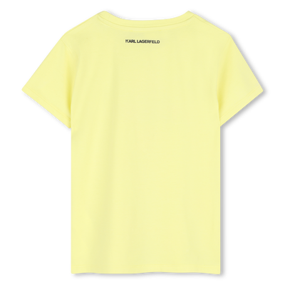 T-shirt met korte mouwen KARL LAGERFELD KIDS GIRL