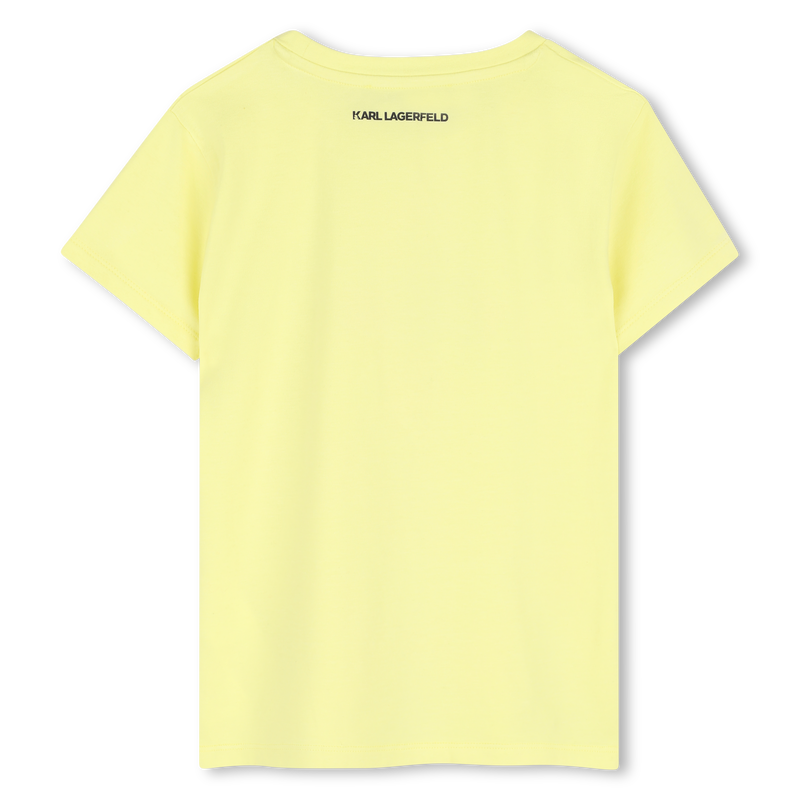 T-shirt met korte mouwen KARL LAGERFELD KIDS 
                        GIRL