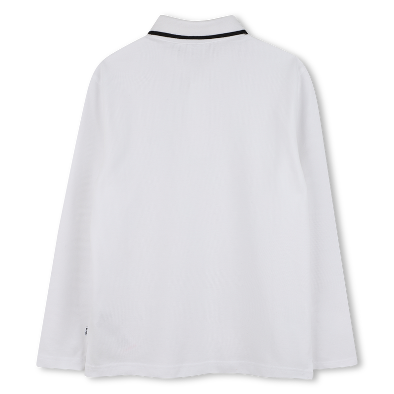 Poloshirt met lange mouwen BOSS 
                        BOY