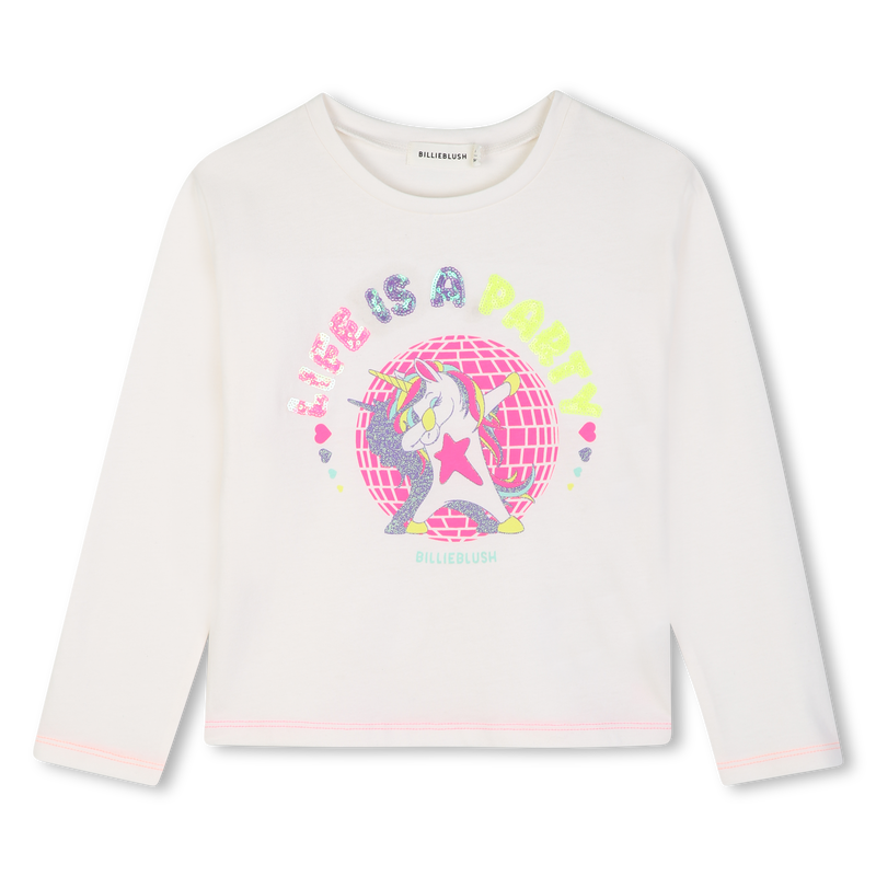 T-shirt met lange mouwen BILLIEBLUSH 
                        MEISJE
