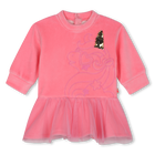 Jurk van twee materialen BILLIEBLUSH 
                    GIRL