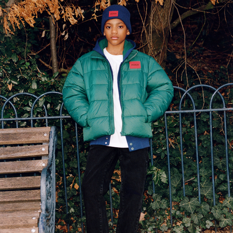 Waterafstotende anorak HUGO 
                        BOY