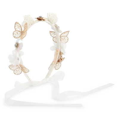 Diadeem - bloemen en vlinders BILLIEBLUSH GIRL