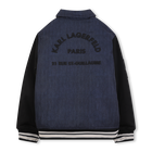 Polyester bomberjack KARL LAGERFELD KIDS 
                    BOY