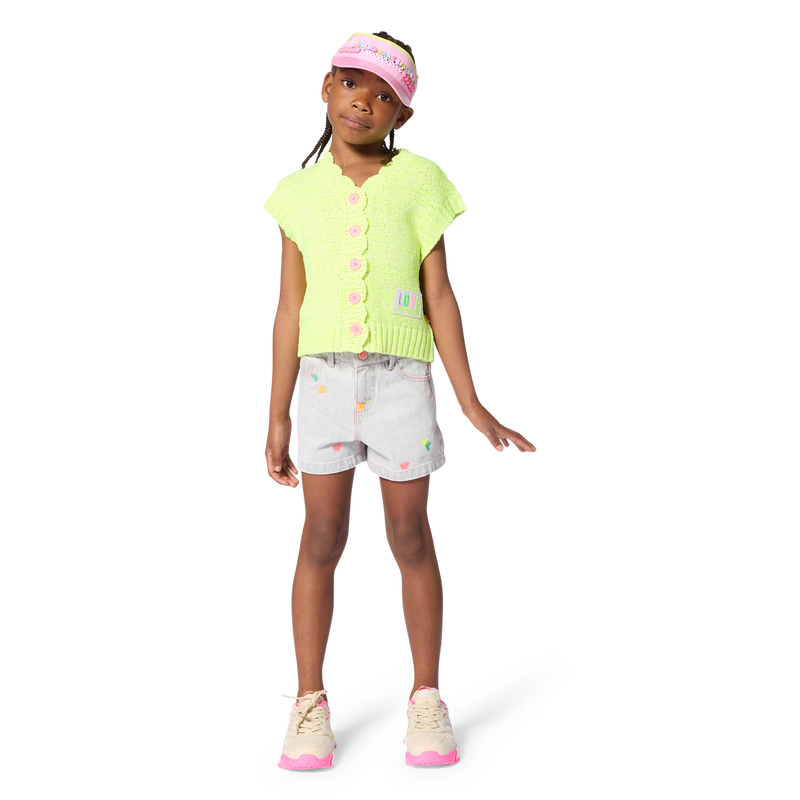 DENIM KORTE BROEK BILLIEBLUSH 
                        GIRL