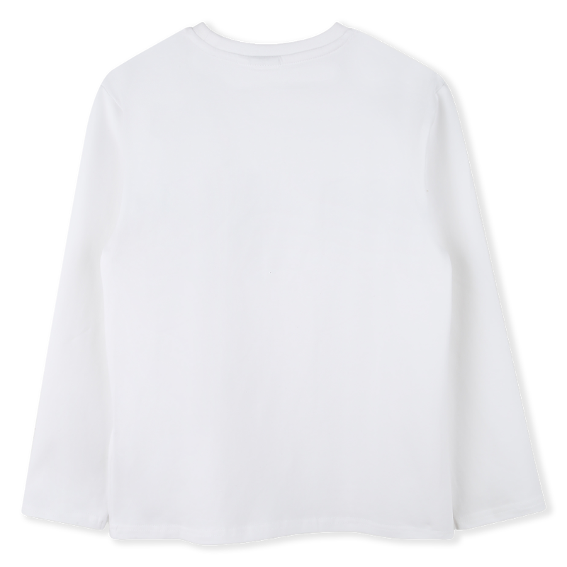 T-SHIRT MET LANGE MOUWEN BOSS 
                        BOY