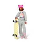 Fleece sweatshirt BILLIEBLUSH 
                    GIRL