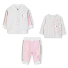 3-delige joggingset KARL LAGERFELD KIDS 
                    GIRL