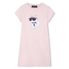 Jurk met korte mouwen KARL LAGERFELD KIDS 
                    GIRL
