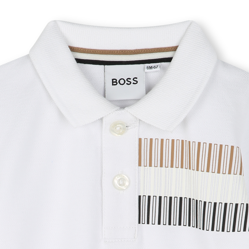 Polo met korte mouwen BOSS 
                        BOY